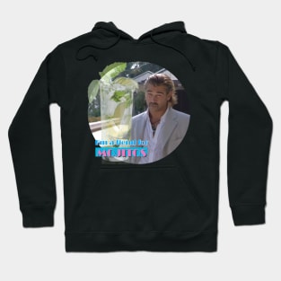 I'm a fiend for mojitos round Hoodie